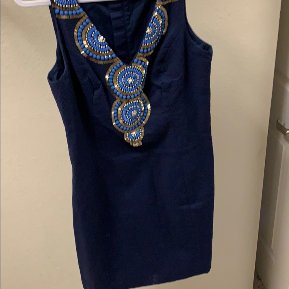 Navy Lilly Pulitzer dress